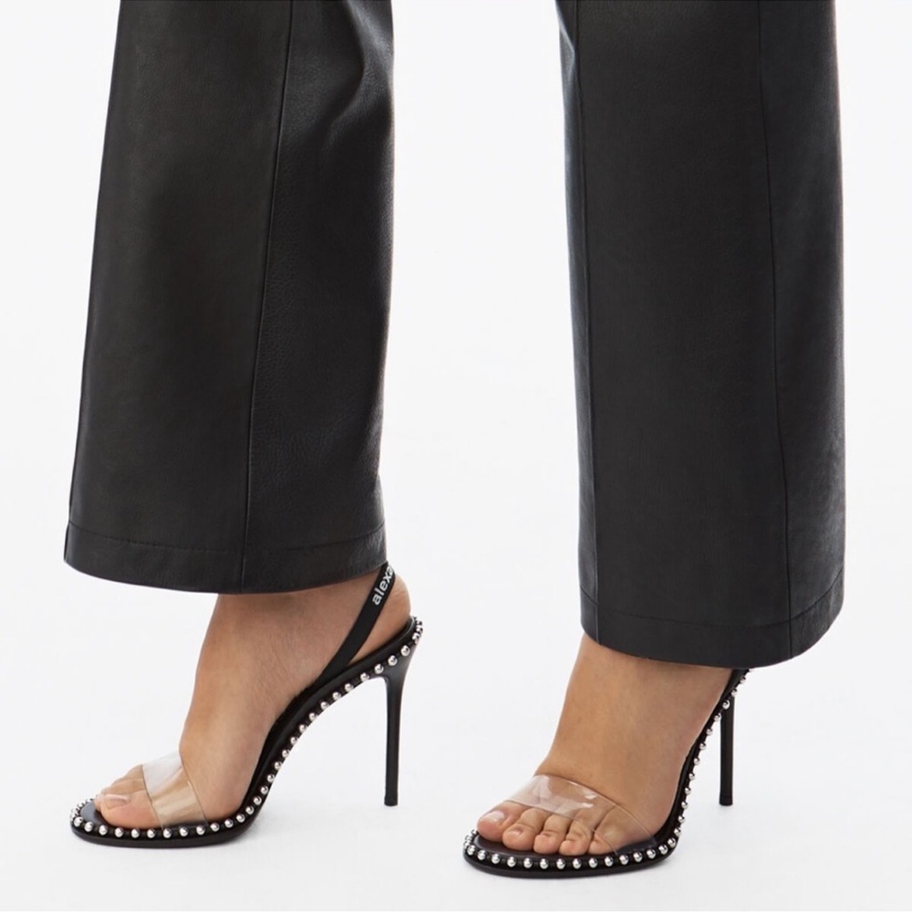 Alexander Wang Black Studded Heels